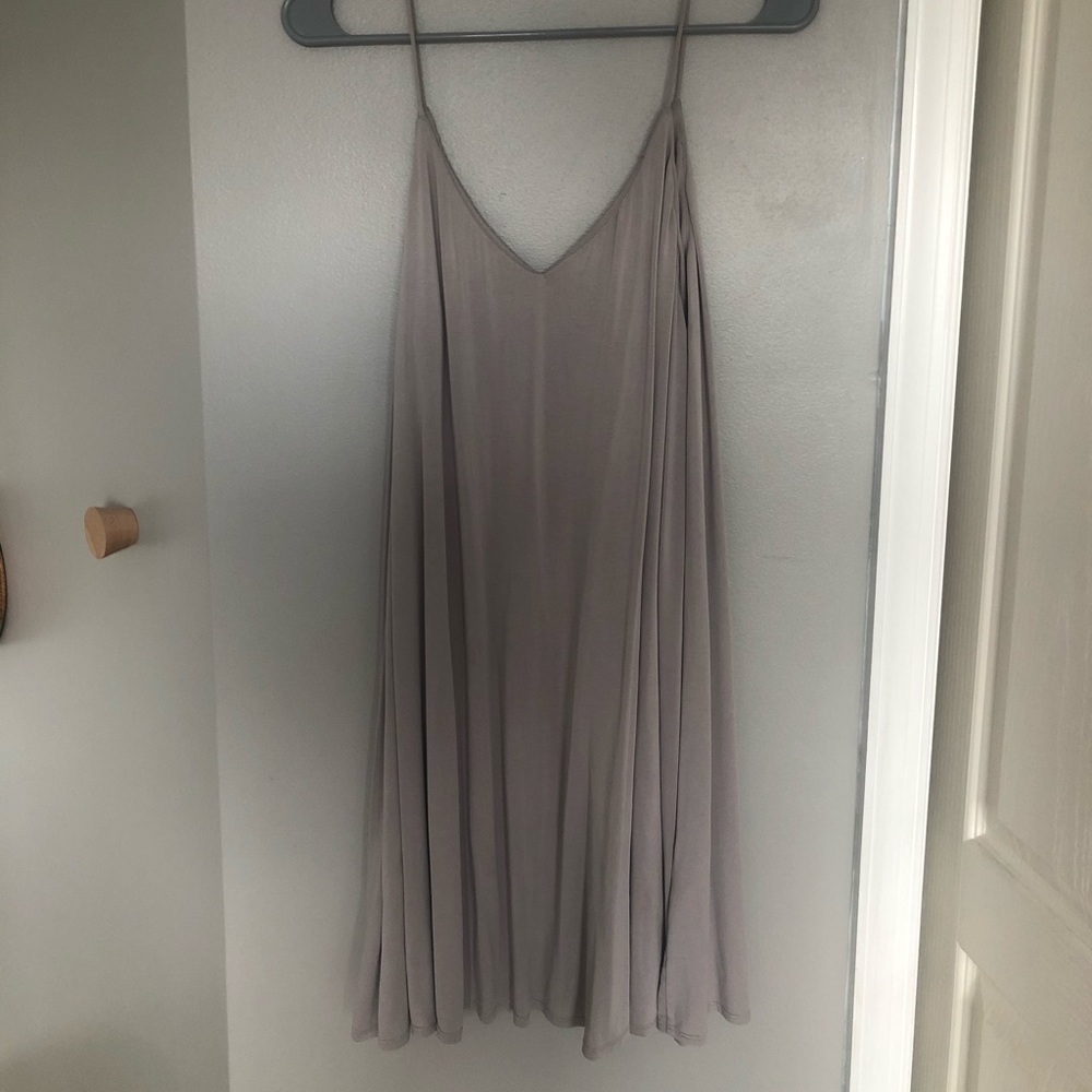 Gray Tank Dress